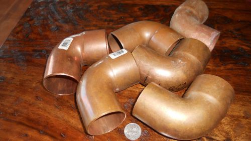 5-2&#034;copper street 90 elbows for sale