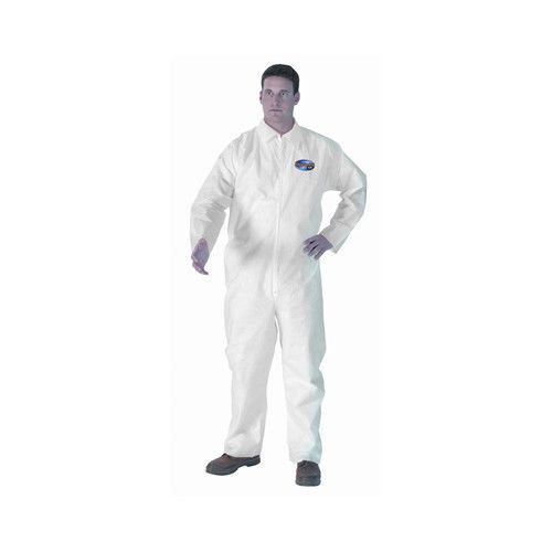 Kleenguard a20 fabric 2x-large coveralls micro force barrier sms in white for sale