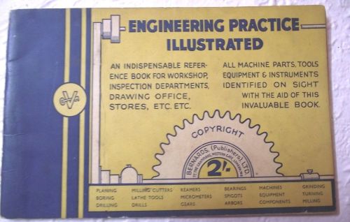 VTG RARE BERNARDS ENGINEERING PRACTICE BOOKLET ILLUSTRATIONS LONDON UK ENGLAND