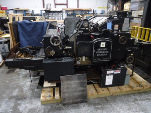 Heidelberg SBG Die Cutter, 21 1/4&#034; x 30 1/4&#034;