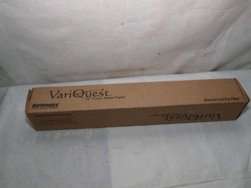 VariQuest PM3600 Poster Maker 2301T Blue on White Thermal Transfer Plus 23&#034;X85&#039;