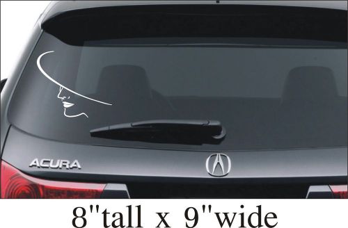 2X Fashion Silhouette Car Truck Bumper Vinyl Sticker Decal Decor Art Gift -1904