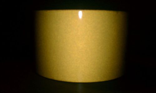 3.5&#034; X 50yd 2407 SERIES REFLECTIVE GOLD vinyl