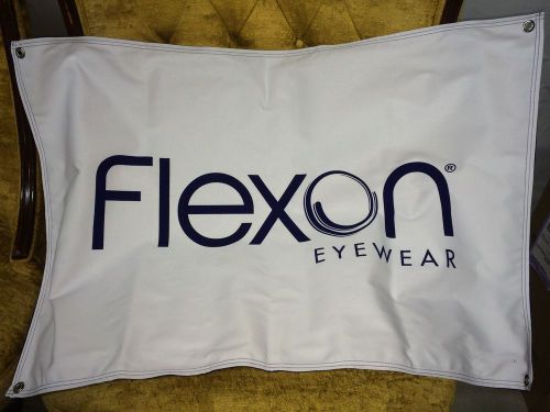 Flexon Two-Sided Vinyl Sign 2 AVAILABLE