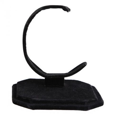 Utility Velvet C Type Design Jewelry Bracelet Watch Display Rack Stand Holder