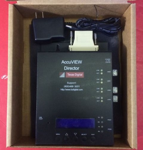 Texas Digital AccuView Director W/ Power supply