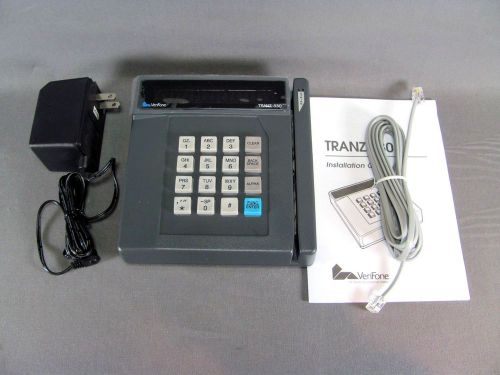 VeriFone TRANZ 330 Credit Card Reader P005-113-16 - NEW