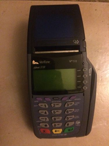 Verifone vx510 credit card Terminal Omni 3730 Machine Only