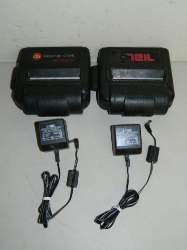 ONEIL MICROFLASH MF4T THERMAL LABEL PRINTER 208145-502  --DataMax, ONeil   ---2x