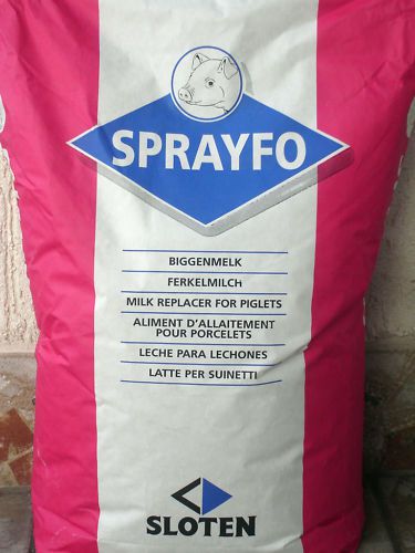 SPRAYFO Ferkelmilch 10 kg Milchpulver Porc Milch Milchaustauscher Ersatzmilch