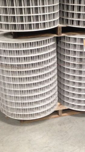 3x3&#034; 12G 36&#034;x300&#039; Gray PVC Coated Wire Mesh Rolls