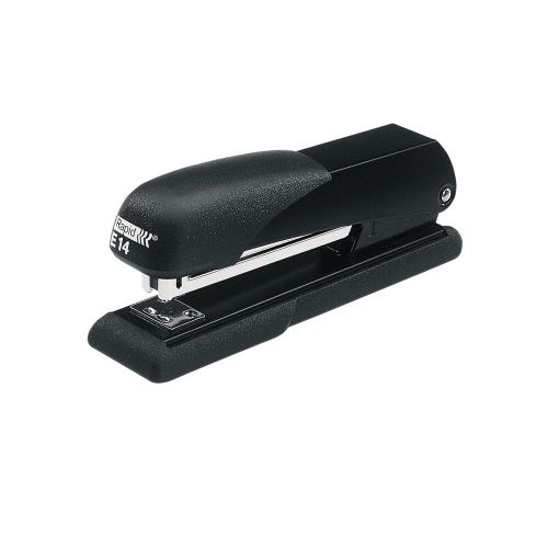 Rapid E14 Full Strip Metal Desk Stapler, Black (73602)