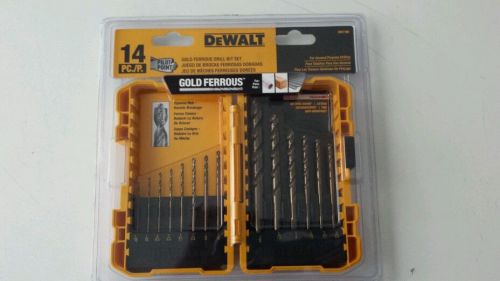 DeWalt DW1169 14 Piece Pilot Point Drill Bit Set