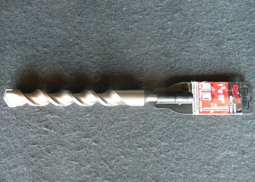 Lot of four (4) 48-20-7080 milwaukee 1&#034; x 10&#034; carbide 2-cutter sds plus bits for sale