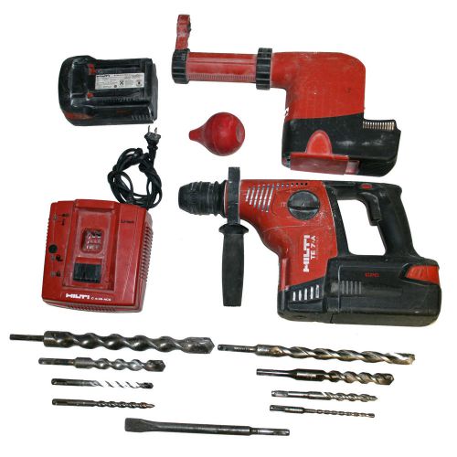 HILTI TE 7-A CORDLESS 36 VOLT CPC ROTARY HAMMER DRILL - FREE SHIPPING