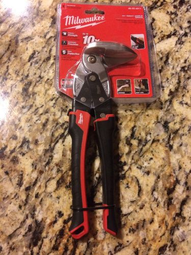 MILWAUKEE Right Angle Snips Right Cut 9-1/2&#034; L 48-22-4021 |KE2|