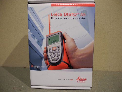 LEICA DISTO A5 LASER DISTANCE METER MEASURING DEVICE