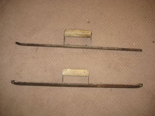 PAIR MASONRY SLED RUNNERS