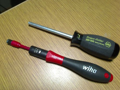 WIHA TORQUE VARIO-S  2852 ADJUSTABLE TORQUE DRIVER WITH TORQUE SETTER