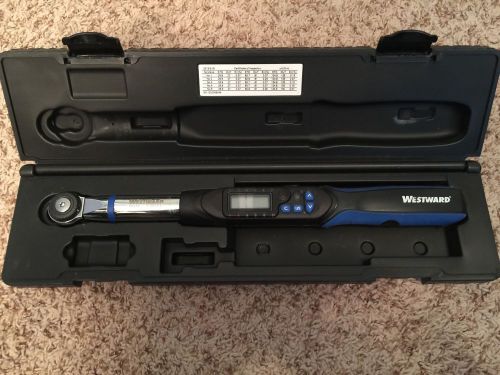 Westward Digital Torque Wrench 6PAF8 w/Case