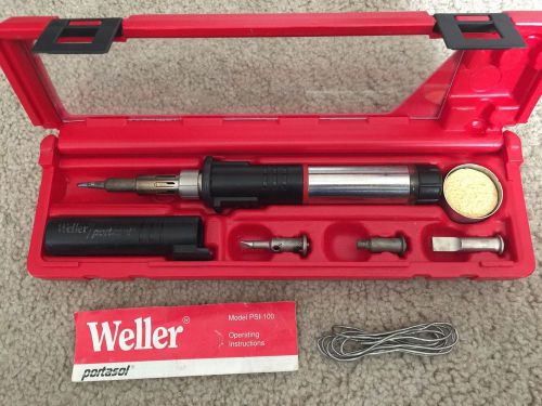 WELLER PSI100K, Soldering Tool Kit , portable butane powered