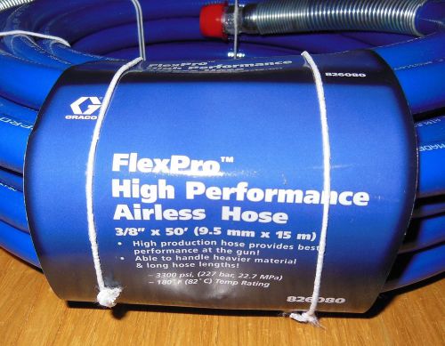 Graco 3/8&#034; Airless High Performance NEW OEM.  826080 High perform  fitsTitan