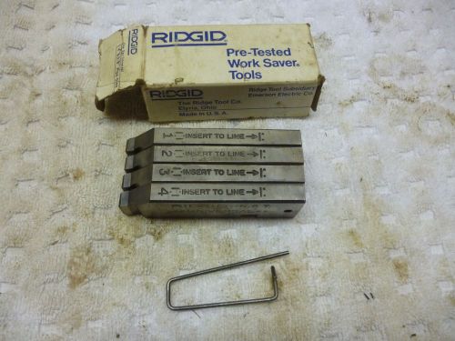 Ridgid 1/4&#034; &amp; 3/8&#034; for universal quick opening dies w/ box