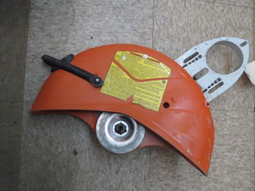 STIHL TS 420 BLADE GUARD 14&#034;, CAST ARM, BELT GUARD P/N: 42247008108, 42387010202