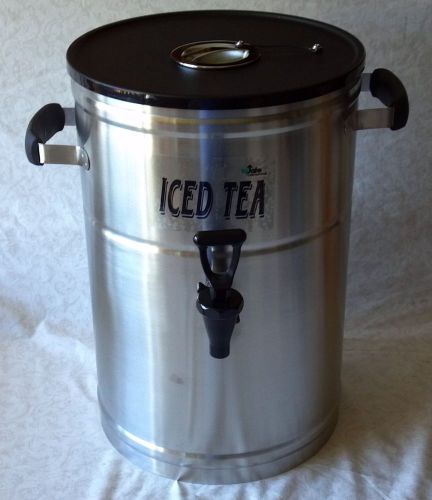 Commercial Update International Ice Tea Dispenser Stainless Steel 3 Gallon