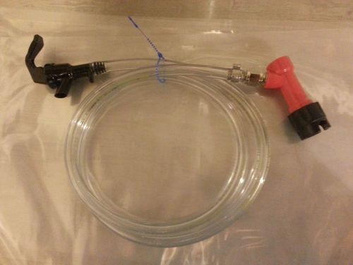 Tap faucet 4 feet length combo pin-lock disconnect 1/4&#034; mfl corney cornelius keg for sale