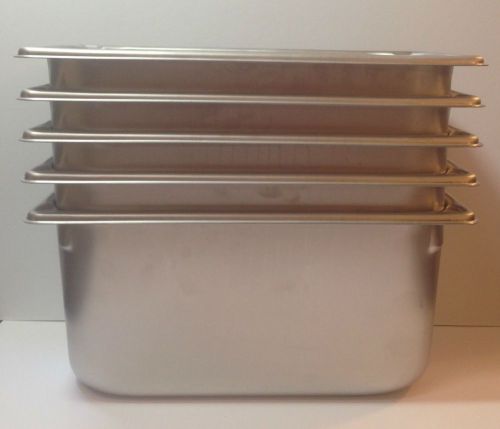 Lot5 Vollrath SUPER PAN II for Restaurants Heavy Duty 18/8 Stainless Steel 30362