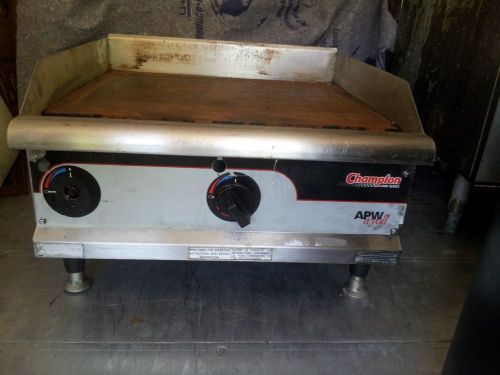 APW Wyott 24&#034; Gas Flattop/Griddle