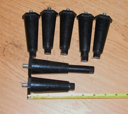 Standard Keil Adjustable Equipment Legs NO. 222-16-P  4&#034; to 6&#034; Lot of 7