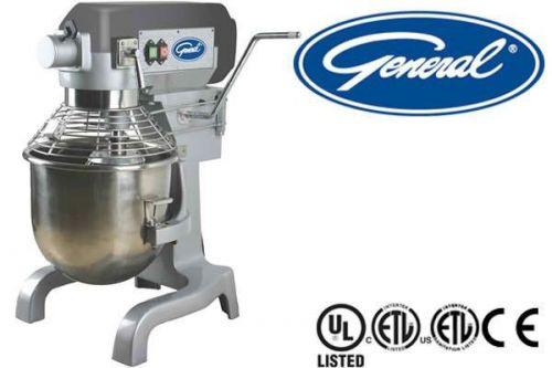 General commercial planetary mixer 20 quart 1.5 hp motor 120v model gem120 for sale