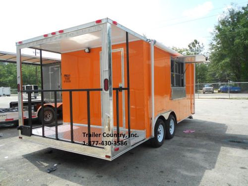 NEW 8.5x20 8.5 X 20 Enclosed Concession Food Vending BBQ Trailer