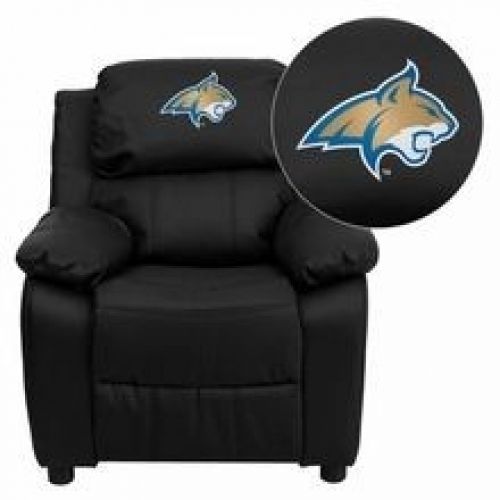 Flash Furniture BT-7985-KID-BK-LEA-40017-EMB-GG Montana State University Fightin