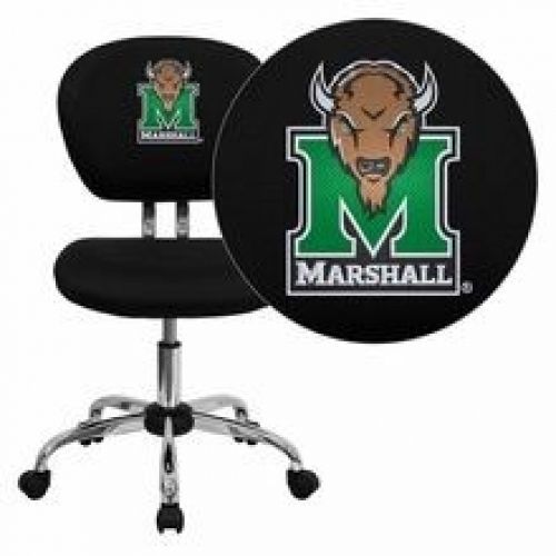 Flash Furniture H-2376-F-BK-40016-EMB-GG Marshall University Thundering Herd Emb