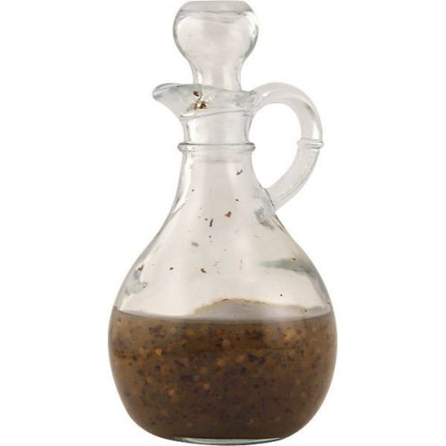 Oil and Vinegar Cruet Bottle with Stopper – 10 oz