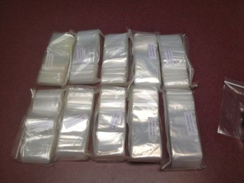 1000 ~ 2X5 ~ Ziplock Clear Reclosable 2 ML Bags zip lock reloc zippit tite 2 X 5