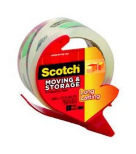 3M Scotch Super Clear Packaging Tape 48mm x 35m with dispenser