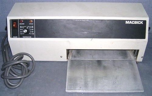 Bard macbick heated shrink wrap press &amp; templates for sale