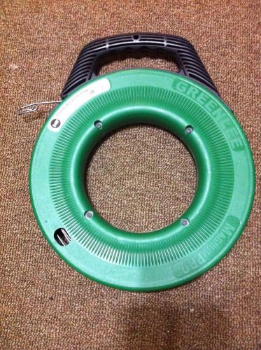 GreenLee Steel Fish Tape 438-20 240&#039;x1/8&#034; In Winder Case