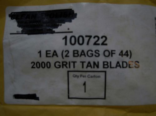 DIAMABRUSH  TAN 2000 GRIT POLYMER KIT: BLADES ONLY