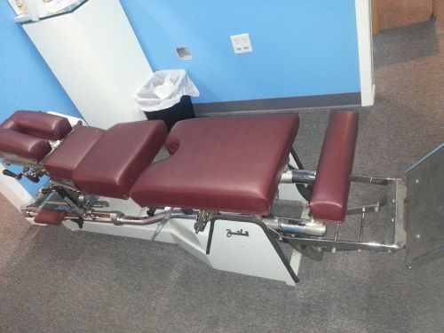 Chiropractic table: Zenith II 230 3D headpiece Pierce Hylo Table