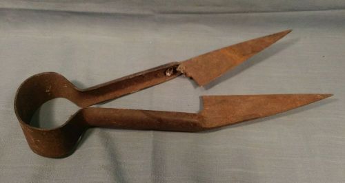 Vintage Cast Steel Sound SHEEP SHEARS by Burgon &amp; Ball Sheffied England