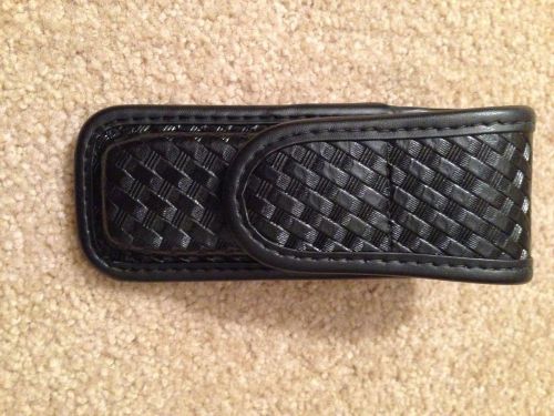 Bianchi Mag pouch or Knife case Blk Basket weave