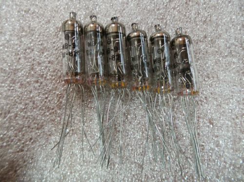 IV 9 IV9 NIXIE Numitron TUBES LOT OF 6 pcs