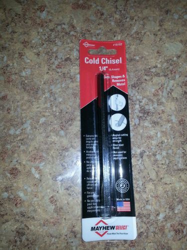 Mayhew 1/4&#034; cold chisel