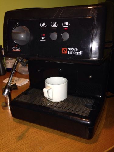 Nuova Simonelli Oscar 2 Cups Coffee &amp; Espresso Combo - White