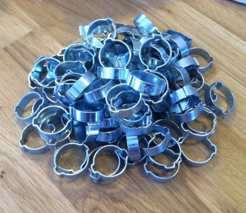 OETIKER 10100035 HOSE CLAMP STEEL NOMINAL SIZE 1-1/16&#034;  LOT OF 100